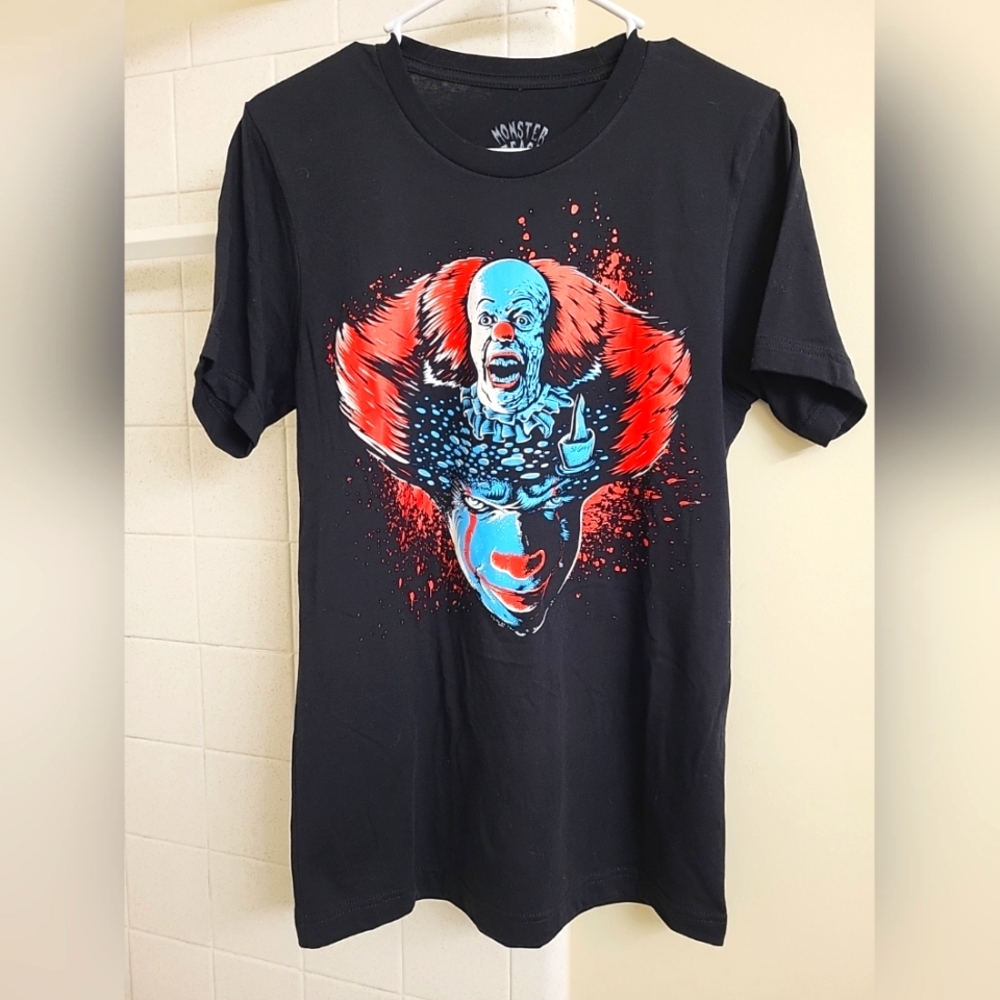 Unisex Horror clown tee shirt Men's Size Small
